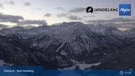 Archiv Foto Webcam Panoramablick von der Bergstation in Oberjoch 06:00