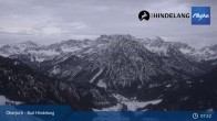 Archiv Foto Webcam Panoramablick von der Bergstation in Oberjoch 07:00