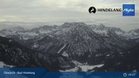 Archiv Foto Webcam Panoramablick von der Bergstation in Oberjoch 08:00