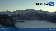 Archiv Foto Webcam Panoramablick von der Bergstation in Oberjoch 02:00