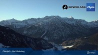 Archiv Foto Webcam Panoramablick von der Bergstation in Oberjoch 08:00