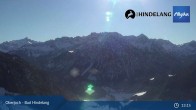 Archived image Webcam Panoramic view of the mountain station Oberjoch 12:00