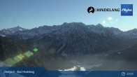 Archived image Webcam Panoramic view of the mountain station Oberjoch 14:00