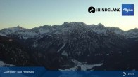 Archived image Webcam Panoramic view of the mountain station Oberjoch 02:00