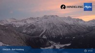 Archived image Webcam Panoramic view of the mountain station Oberjoch 02:00