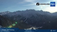 Archived image Webcam Panoramic view of the mountain station Oberjoch 14:00