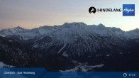 Archived image Webcam Panoramic view of the mountain station Oberjoch 16:00