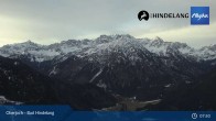 Archiv Foto Webcam Panoramablick von der Bergstation in Oberjoch 07:00