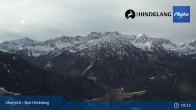 Archiv Foto Webcam Panoramablick von der Bergstation in Oberjoch 08:00