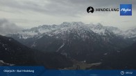 Archiv Foto Webcam Panoramablick von der Bergstation in Oberjoch 08:00