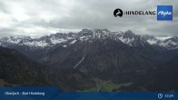 Archiv Foto Webcam Panoramablick von der Bergstation in Oberjoch 12:00