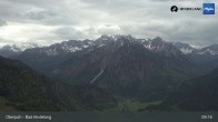 Archiv Foto Webcam Panoramablick von der Bergstation in Oberjoch 08:00