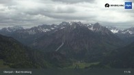 Archiv Foto Webcam Panoramablick von der Bergstation in Oberjoch 10:00
