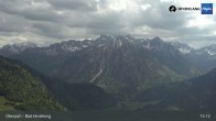 Archived image Webcam Panoramic view of the mountain station Oberjoch 14:00
