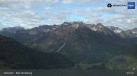 Archiv Foto Webcam Panoramablick von der Bergstation in Oberjoch 06:00
