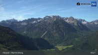 Archiv Foto Webcam Panoramablick von der Bergstation in Oberjoch 08:00