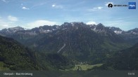 Archiv Foto Webcam Panoramablick von der Bergstation in Oberjoch 12:00