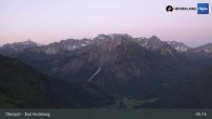 Archiv Foto Webcam Panoramablick von der Bergstation in Oberjoch 04:00