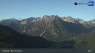 Archiv Foto Webcam Panoramablick von der Bergstation in Oberjoch 06:00