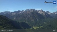 Archiv Foto Webcam Panoramablick von der Bergstation in Oberjoch 08:00