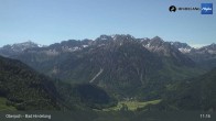 Archiv Foto Webcam Panoramablick von der Bergstation in Oberjoch 10:00
