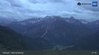 Archiv Foto Webcam Panoramablick von der Bergstation in Oberjoch 02:00