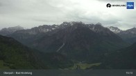 Archiv Foto Webcam Panoramablick von der Bergstation in Oberjoch 14:00