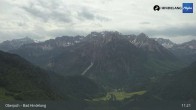 Archived image Webcam Panoramic view of the mountain station Oberjoch 10:00