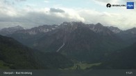 Archiv Foto Webcam Panoramablick von der Bergstation in Oberjoch 16:00