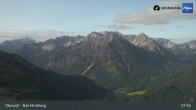Archiv Foto Webcam Panoramablick von der Bergstation in Oberjoch 07:00