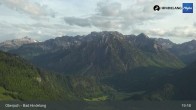 Archived image Webcam Panoramic view of the mountain station Oberjoch 18:00