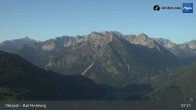 Archiv Foto Webcam Panoramablick von der Bergstation in Oberjoch 06:00