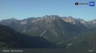 Archiv Foto Webcam Panoramablick von der Bergstation in Oberjoch 07:00