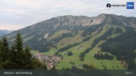 Archiv Foto Webcam Panoramablick von der Bergstation in Oberjoch 04:00