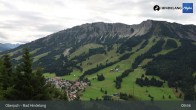 Archiv Foto Webcam Panoramablick von der Bergstation in Oberjoch 09:00