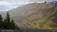 Archiv Foto Webcam Panoramablick von der Bergstation in Oberjoch 18:00