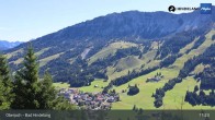 Archiv Foto Webcam Panoramablick von der Bergstation in Oberjoch 10:00