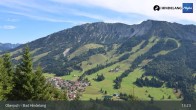Archiv Foto Webcam Panoramablick von der Bergstation in Oberjoch 12:00