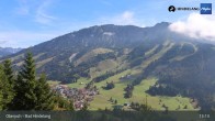 Archiv Foto Webcam Panoramablick von der Bergstation in Oberjoch 12:00