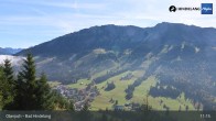 Archiv Foto Webcam Panoramablick von der Bergstation in Oberjoch 10:00