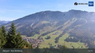 Archiv Foto Webcam Panoramablick von der Bergstation in Oberjoch 12:00