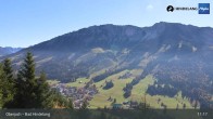 Archiv Foto Webcam Panoramablick von der Bergstation in Oberjoch 10:00