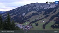 Archiv Foto Webcam Panoramablick von der Bergstation in Oberjoch 07:00