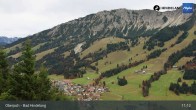 Archiv Foto Webcam Panoramablick von der Bergstation in Oberjoch 10:00