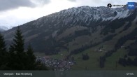 Archiv Foto Webcam Panoramablick von der Bergstation in Oberjoch 07:00