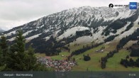Archiv Foto Webcam Panoramablick von der Bergstation in Oberjoch 10:00