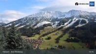 Archived image Webcam Panoramic view of the mountain station Oberjoch 12:00