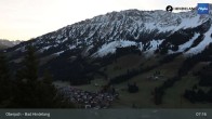 Archiv Foto Webcam Panoramablick von der Bergstation in Oberjoch 06:00