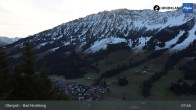 Archiv Foto Webcam Panoramablick von der Bergstation in Oberjoch 07:00