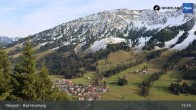 Archiv Foto Webcam Panoramablick von der Bergstation in Oberjoch 14:00